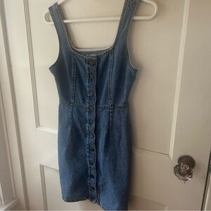 Urban Outfitters Blue Denim Mini Dress